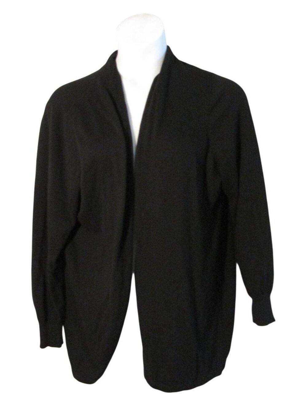 Ella Moss XXL Black Open Front Cardigan Sweater